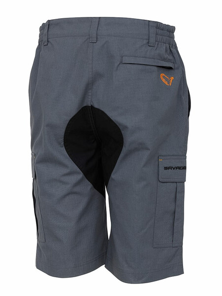 Savage Gear Fighter Shorts Castlerock Grau Hose