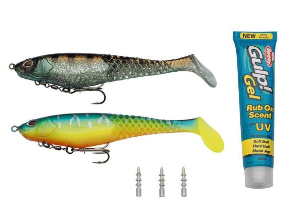 Berkley Gift Pack 2x Cullshad 15cm (Incl. Berkley Gulp Gel)