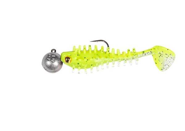 Fox Rage Micro Spikey Fry Mx UV Loaded Softbait Set 4cm (3g) (4 Stuks)