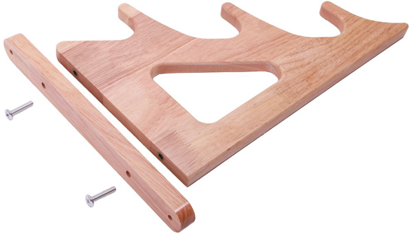 Ultimate Wooden Wall Rod Rack 3 Rods