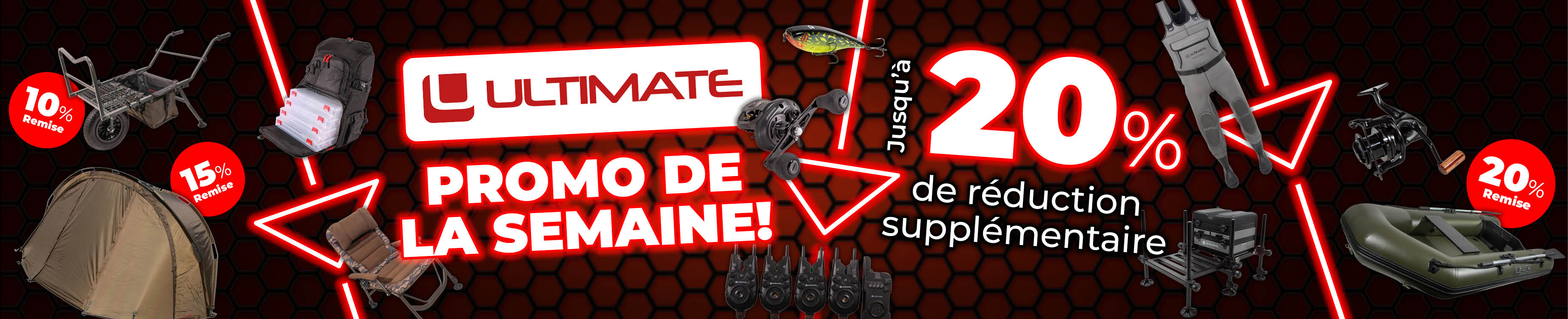 Weekactie Topbanner: Tot 20% Ultimate