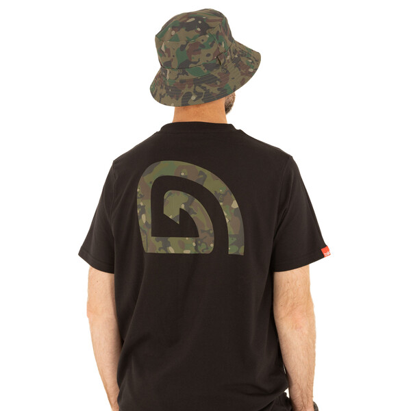 Trakker CR Logo Camiseta Black Camo