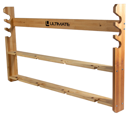 Ultimate Wall Rod/Reel Rack 3-Rod Hengelrek 90x8x53cm (8 Molens)
