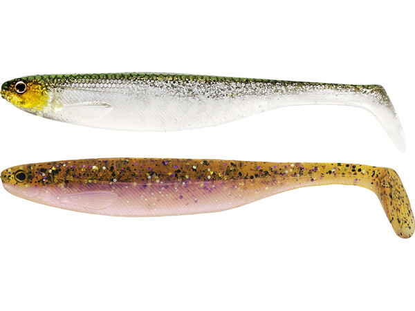 Westin ShadTeez Slim 12cm (2 piezas) - Clear Water Mix 20