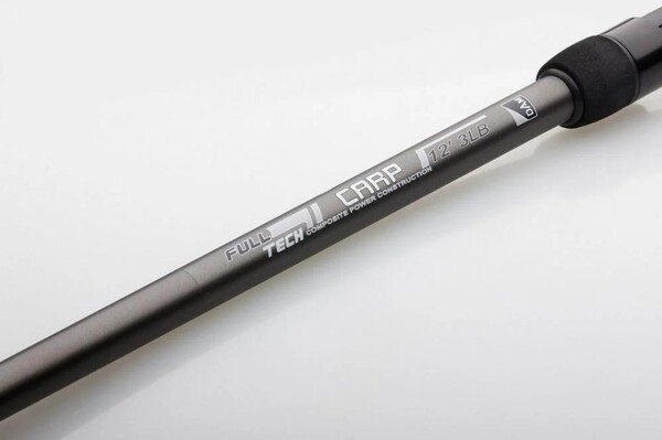 DAM Full Tech Carp Rod 12ft 3lb (3-pieces) + 6000FD Carp Reel Combo