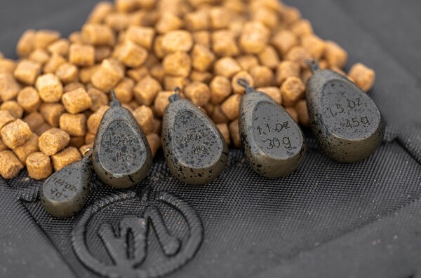 Preston Flat Pear Swivel Lead (2 pieces)