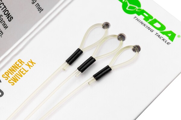Korda Booms Spinner Swivel XX Bajo de Línea (3 pzas.)
