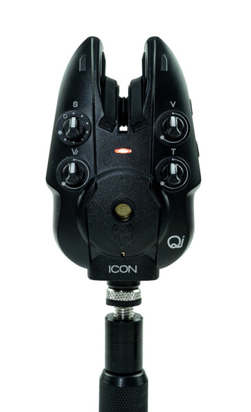 Wolf ICON Qi 3 Rod Bite Detector & QR HUBB Receiver 3+1 Set