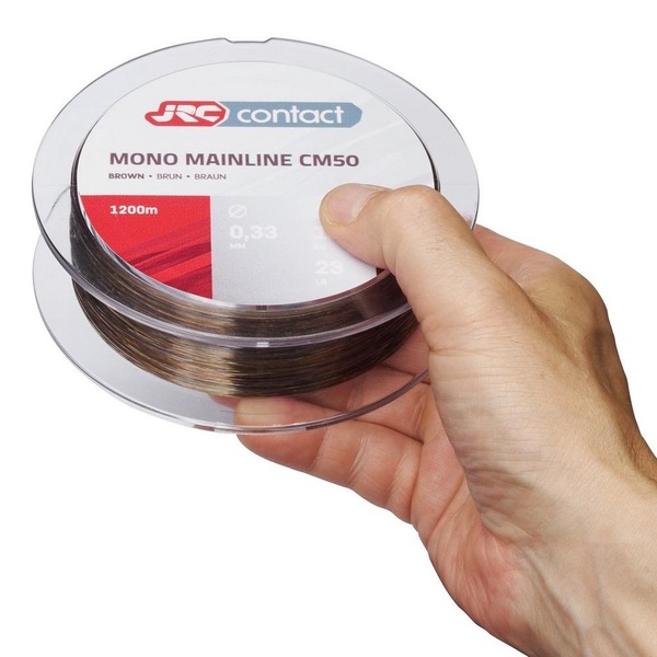 JRC Contact CM50 Nylon Vislijn Brown 1200m