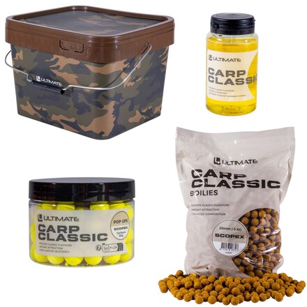 Ultimate Bucket Deal Carp Classic (Incl. 5kg Boilies!)