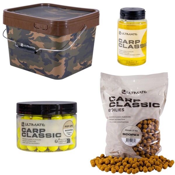 Ultimate Bucket Deal Carp Classic (Incl. 5kg Boilies!)