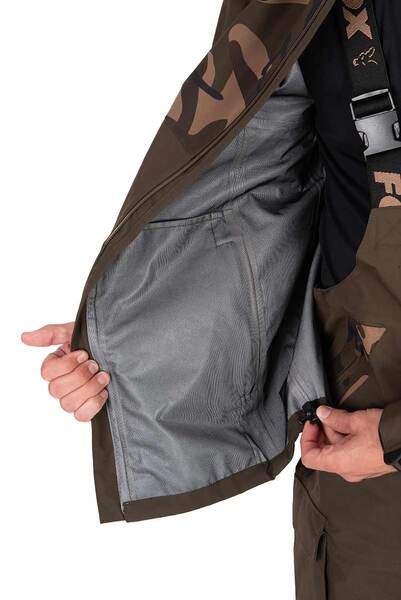 Fox RS25K Chaqueta de Pesca STD Khaki/Camo (Impermeable)