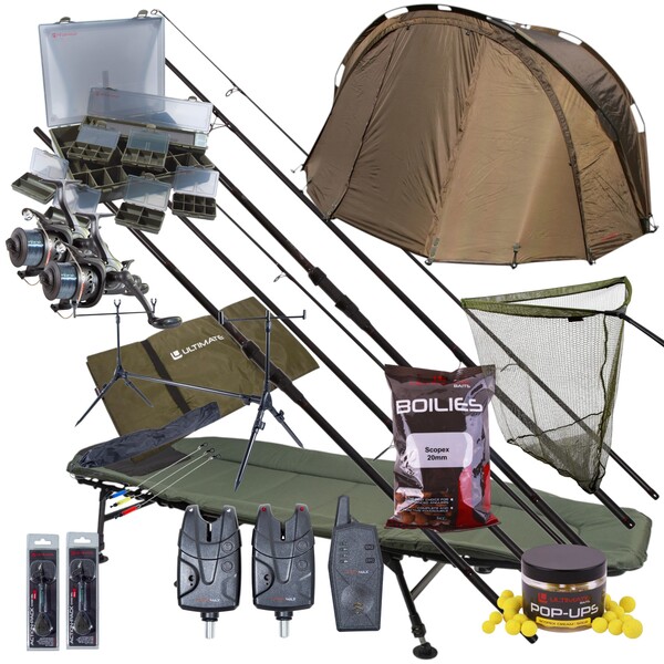 Ultimate Mega Complete Carp Night Fishing Set