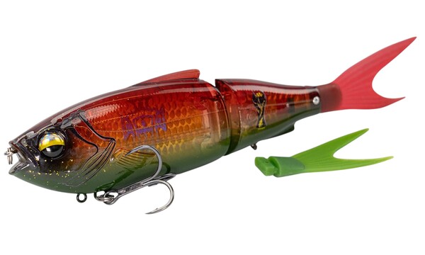 LMAB KØFI Real Vibe 180 Swimbait WK Editie 18cm (53g) (Incl. Extra Staart) - Portugal