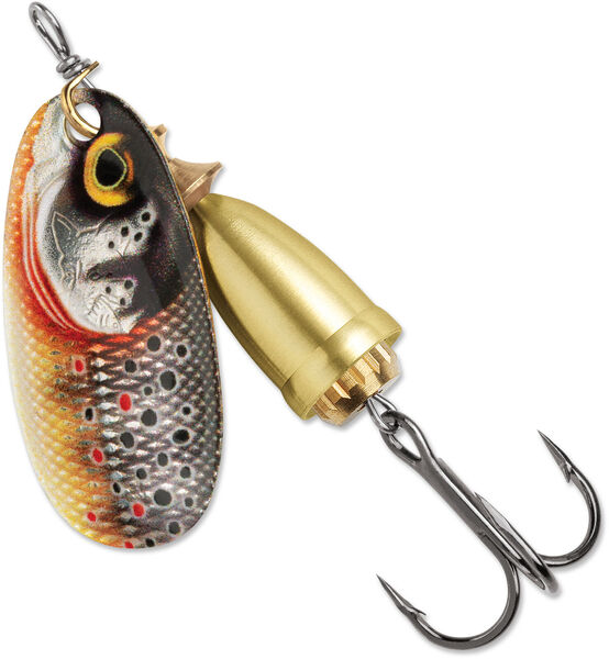 Blue Fox Vibrax Guilded 3 Spinner 8g - Gilded Brown Trout