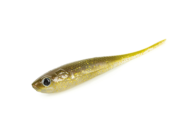 Molix RT Pintail 3.9" Shad 9.9cm (5 Stuks) - Gold Ayu