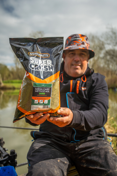 Zanęta Sonubaits Supercrush Mega Carp Method Mix Green (2kg)