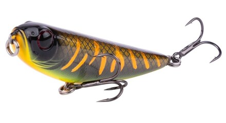 Shimano Lure Yasei Shock Stick F Señuelo de Superficie Green Tiger 7cm (7 g)
