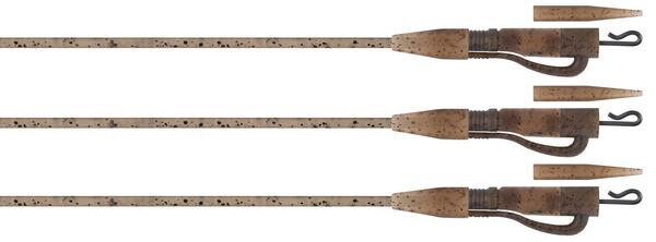 Fox Edges Tubing Leadclip Ready Rigs (3 Stuks) - Tungsten