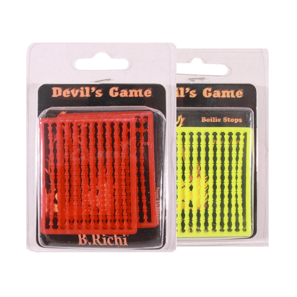 Carp Tacklebox, pełny akcesoriów end-tackle znanych marek! - B.Richi Boilie Stopper 'Double Cone'