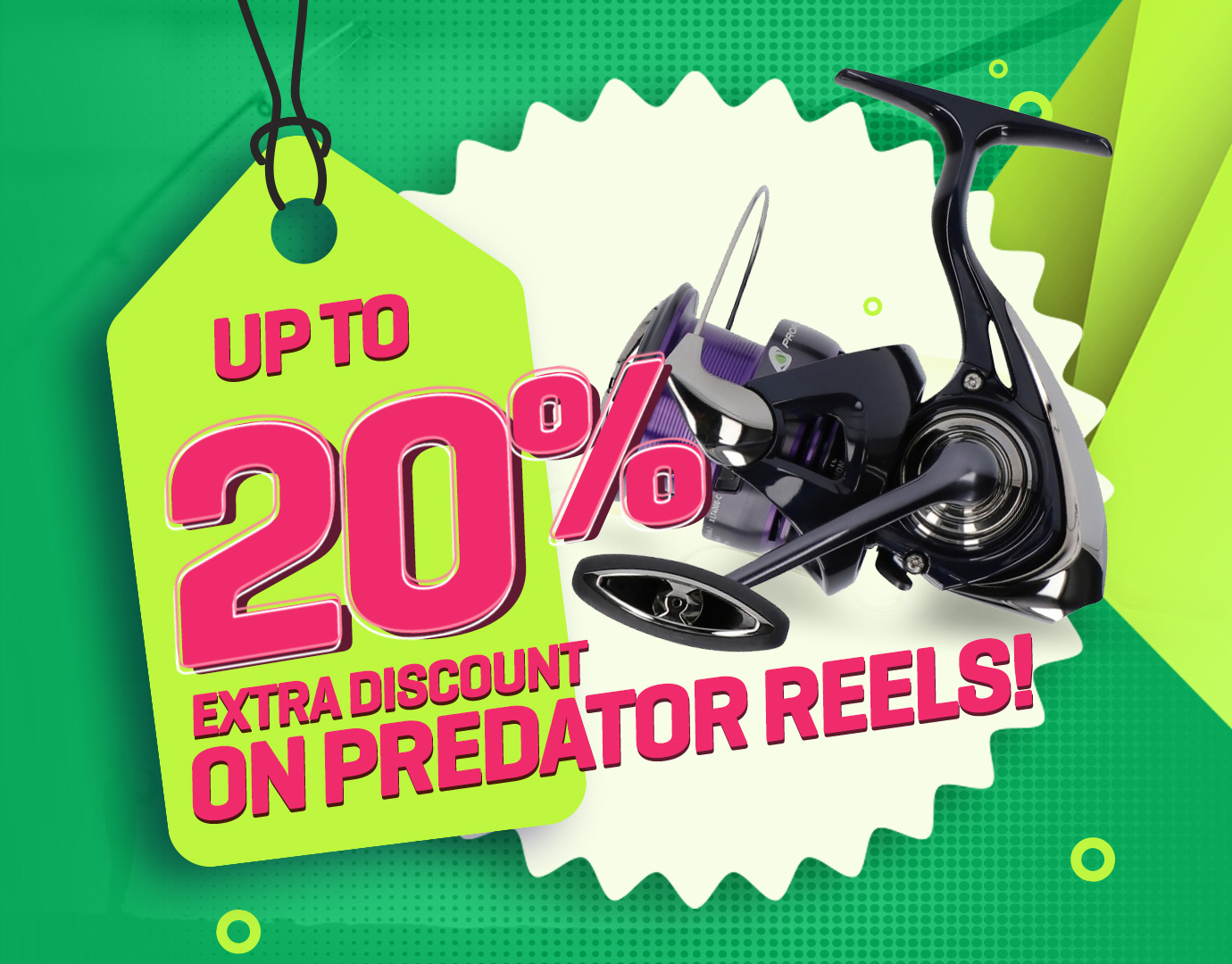 Subbanner: Tot 20% Roofvismolens (actieperioden 2025)