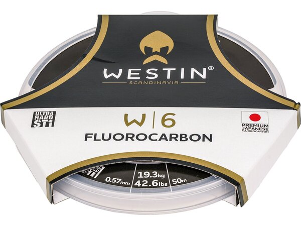 Westin W6 ST1 Fluorocarbon Clear (50m)