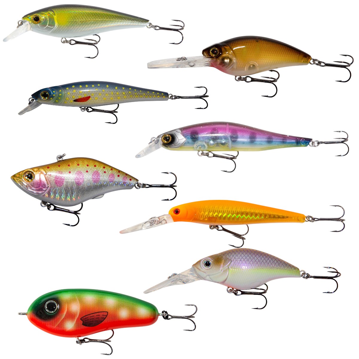 Ultimate Lure Pack Kunstaas Set (8 pcs) | Visdeal