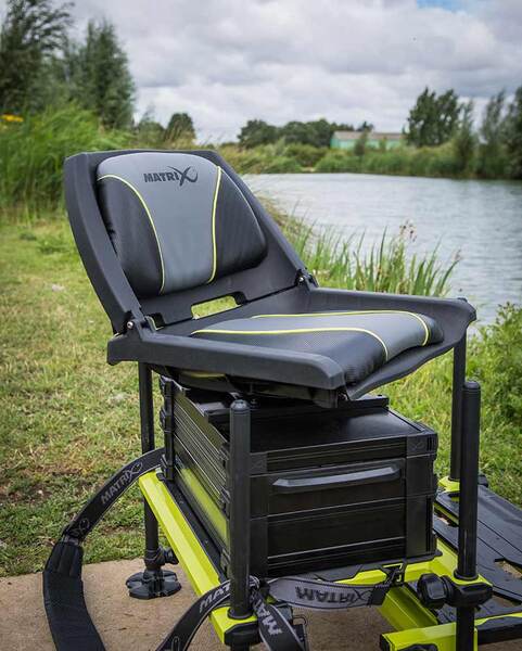 Matrix F25 Pro Swivel Seatbox Lime Edition