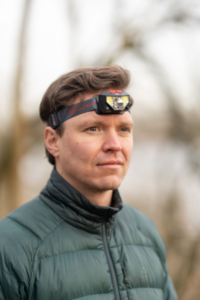 Ultimate Sensor Linterna de Cabeza Recargable