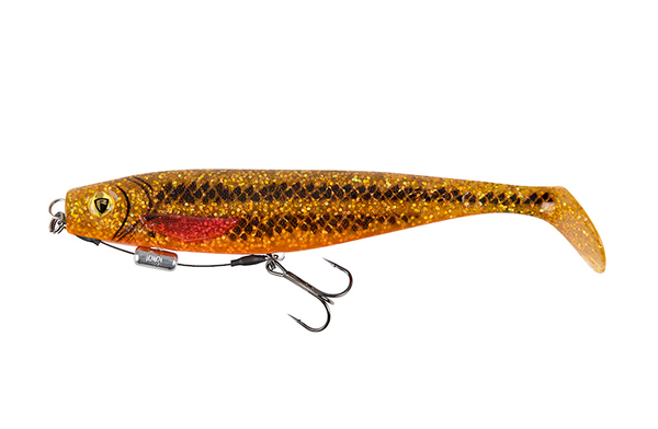 Fox Rage Pro Shad Loaded 18cm, 46g - UV Goldie