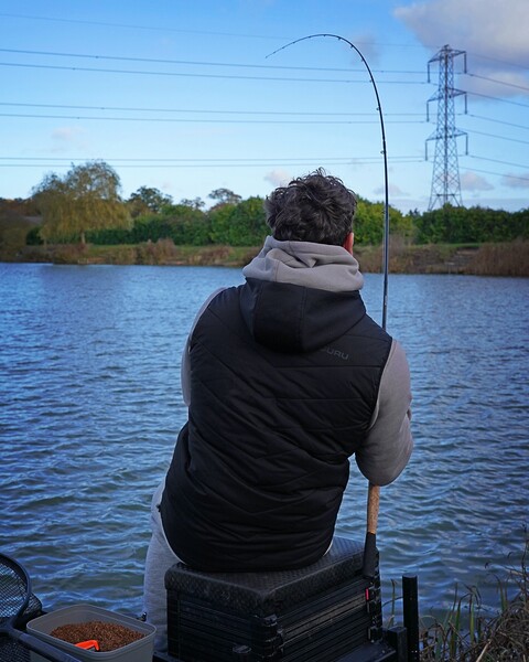 Guru Hybrid Gilet Black Bodywarmer