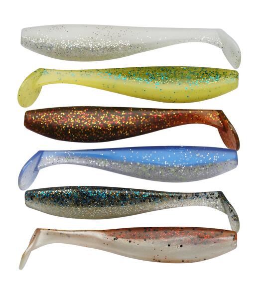 Abu Garcia Paddletail Kit Shads (6 pieces)