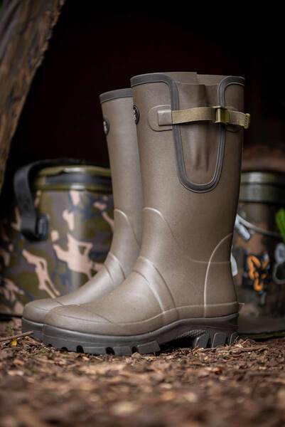 Fox Neoprene Lined Camo/Khaki Stiefel