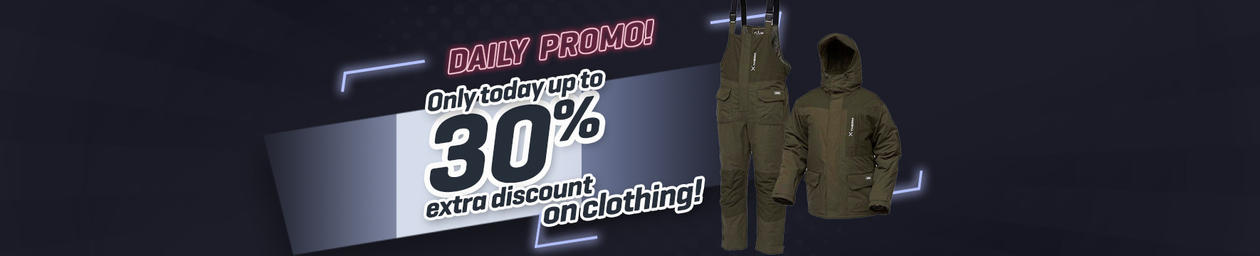 Topbanner: Tot 30% Kleding