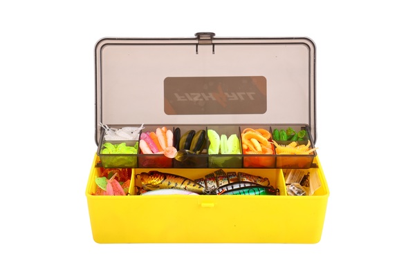 Fish4All Multi Lure Box Hard, Soft & Metal + Pliers (212pcs)