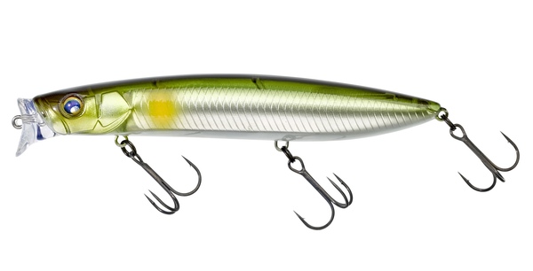 Jackall Hagre Minnow 120 F Topwater Lure 12cm (24g) - SG Ayu