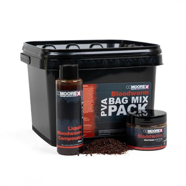 CC Moore Bloodworm PVA Bag Mix Bucket Pack