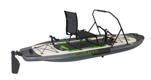 Skeater Jawz 330 Inflatable Kayak (Incl. Verstelbaar Pedaalsysteem)