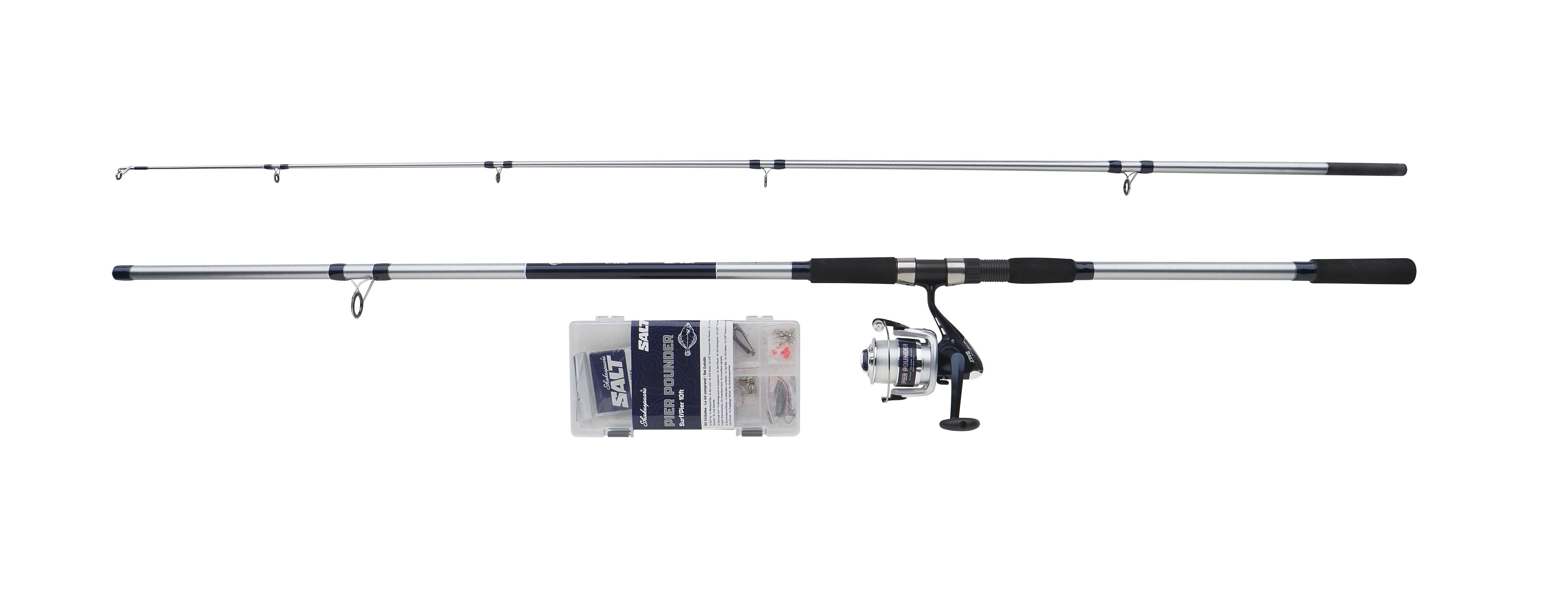 Shakespeare Salt Pier Pounder Sea Fishing Combo Set (112-225g)