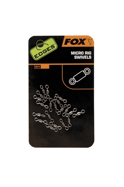 Fox Edges Micro Rig Swivels (10 Stuks)