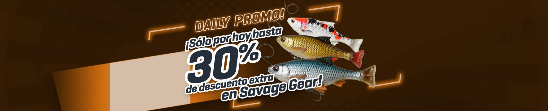 Topbanner: Tot 30% Savage gear