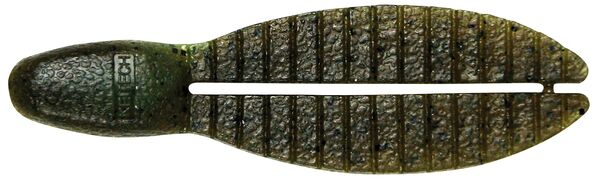 Keitech Flex Chunk Medium 3 inch (7,6cm) - 401-Green Pumpkin Chartreuse Top