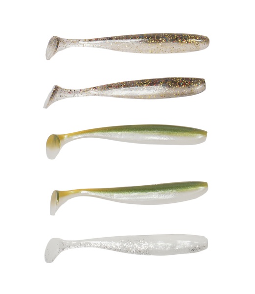 Ultimate EZ-Shad & Jighead Kit Loodvrij 7.5cm (5g) (8pcs) - Natural