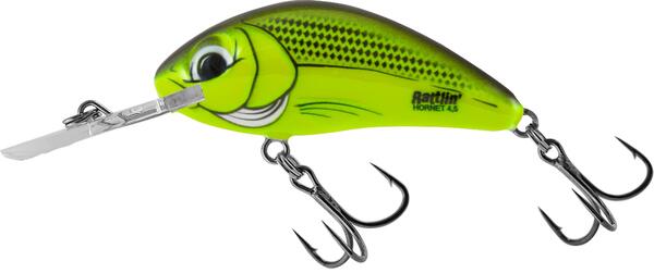 Salmo Rattlin Hornet 4,5cm Floating - Chartreuse