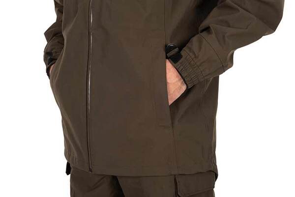 Fox RS25K Chaqueta de Pesca STD Khaki/Camo (Impermeable)