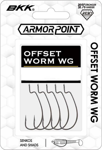BKK Offset Worm WG Hook