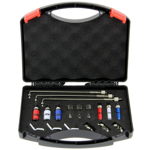 NGT Dynamic Set mit 3 Bissanzeigern, Empfänger, Swingern, Hängern und Zubehör - NGT Complete Midi/Maxi Deluxe Swinger/Hänger Set