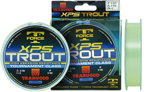 Trabucco XPS Sealion Fluorocarbon Coated – Monofilo Da 250 Metri Neutro (Resistente All'abrasione)