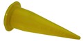 Common Baits Mondstuk Voor Boilie Deegspuit Geel (10 Stuks)