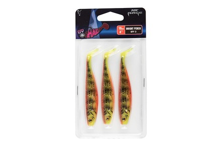 Fox Rage Pro Shad Pack Bright Perch 10cm (3stuks)